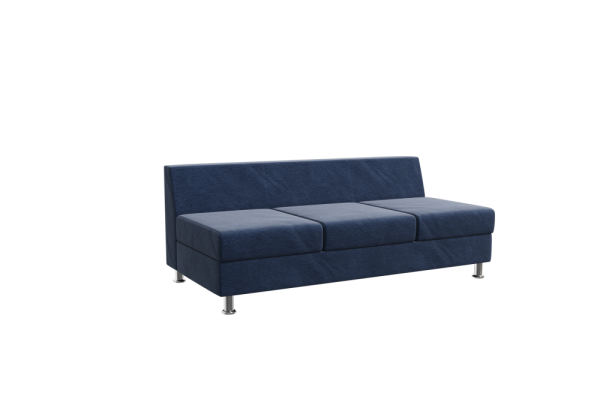 Prime Диван без подлокотников трехместный PR.D-3 Kardif 028 1650х770х720