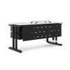 Стол офисный Kobor T-80/80 black/premium