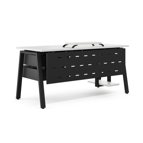 Стол офисный Kobor A-140/60 black/premium Стол офисный Kobor A-140/60 black/premium