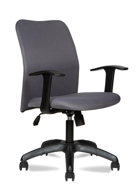 Кресло офисное Астра В топ Т спинка сетка черная/ сиденье сетка черная