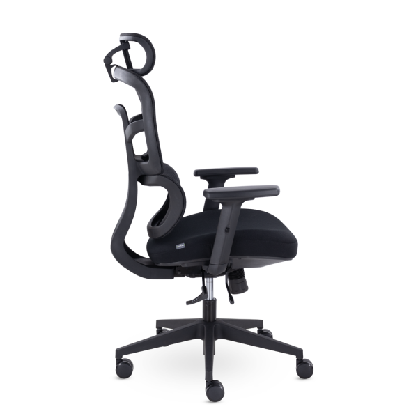 Кресло Комфорт UTFC Киото М-250 черный пластик (черный)