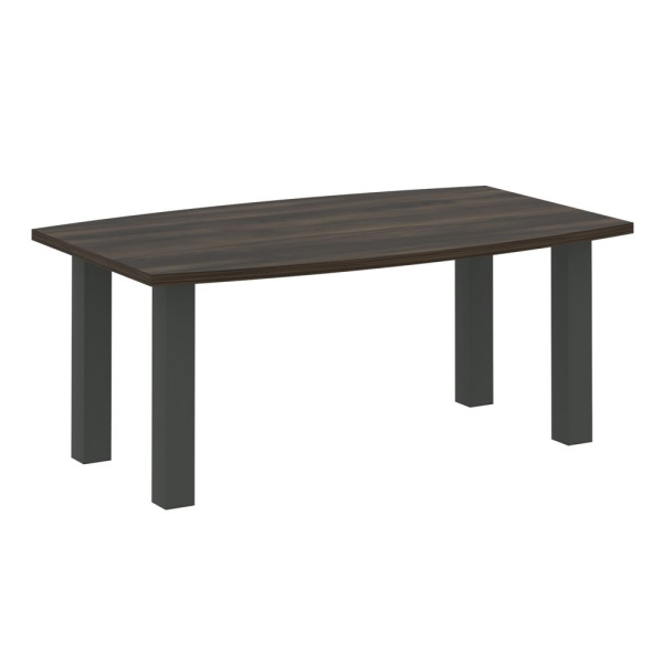 Yalta Стол переговорный LT.SP-3 Дуб Мали/Металл Антрацит 1800*1100*750 Yalta Стол переговорный LT.SP-3 Дуб Мали/Металл Антрацит 1800*1100*750