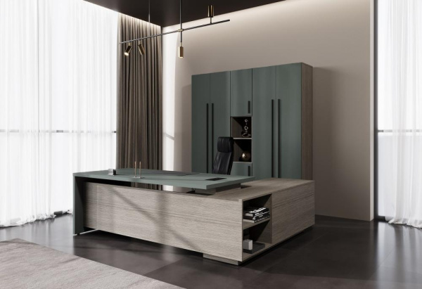 Кабинет руководителя VELION Нефрит / Сильвер