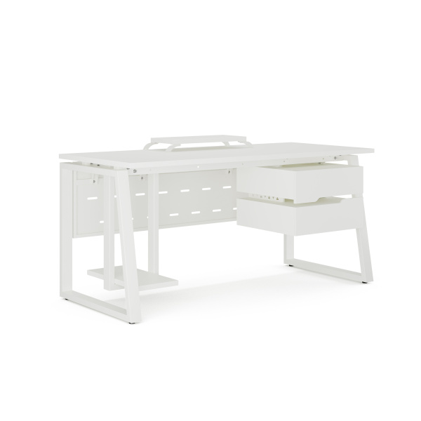 Стол компьютерный Kobor KTS1-80/60 white/premium Стол компьютерный Kobor KTS1-80/60 white/premium