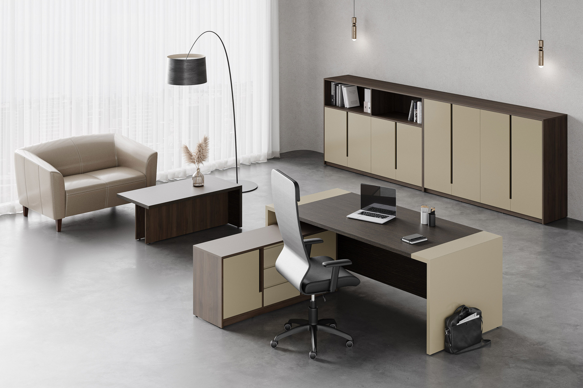 Кабинет руководителя Artwood орех дижон