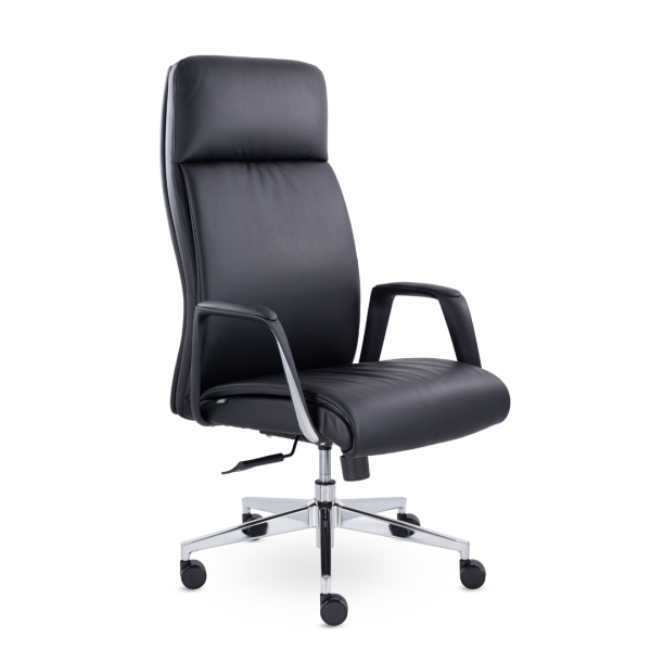 Кресло для руководителя UTFC Онтарио М-105 пластик/хром (черный)