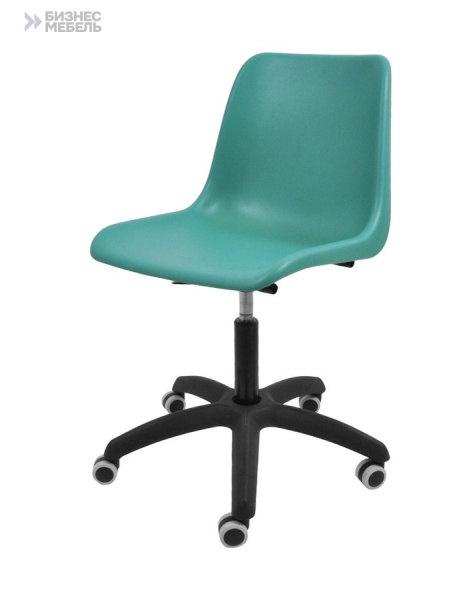 Кресло Vicenza SW на черной крестовине Somalia бирюзовый