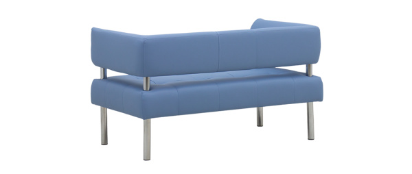 Диван двухместный с подлокотниками Бизнес Диван двухместный с подлокотниками Бизнес