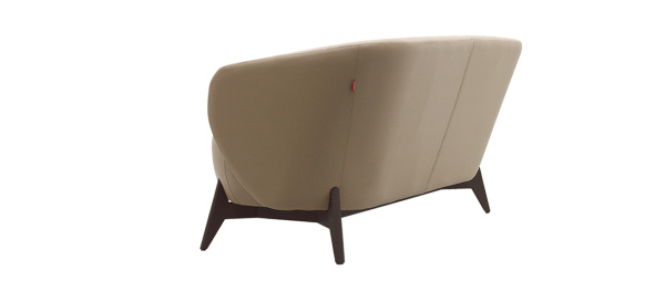 Диван двухместный с подлокотниками Пилар