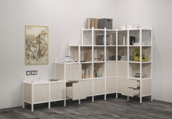 Мебель для персонала Loft Денвер Светлый