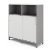 Шкаф открытый Kobor HK/2/1-120/60/M aluminum/premium Шкаф открытый Kobor HK/2/1-120/60/M aluminum/premium