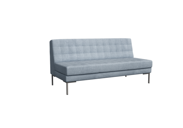 Forest Диван без подлокотников трехместный FR-D-03 Enzo 994/Металл Серый 176х80х84см