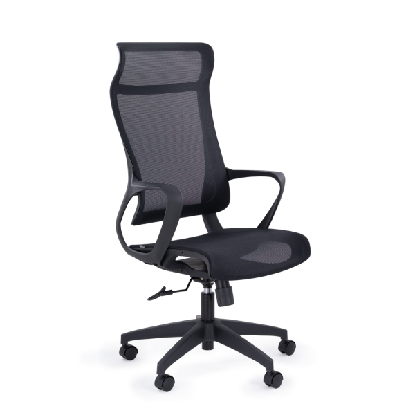 Кресло Комфорт UTFC Мориока М-242 черный пластик