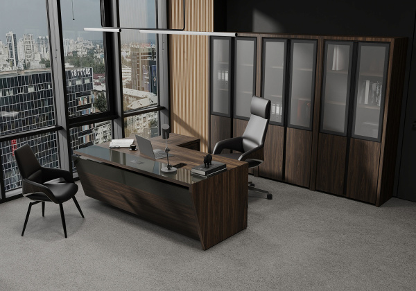Кабинет руководителя Corner Орех Лоренцо