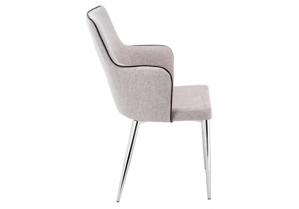 Стул на металлокаркасе Benza beige fabric