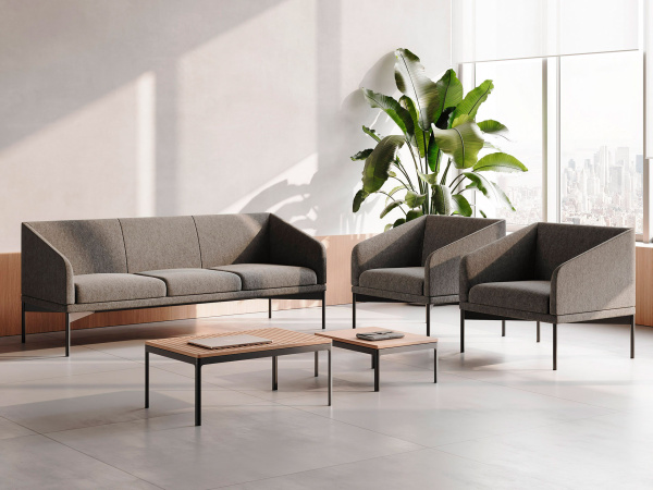 ITA38330001 Ita Трехместный диван 190x78x83 черный ITA38330001 Ita Трехместный диван 190x78x83 черный