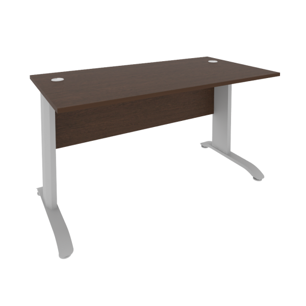 Riva Metal-L Стол письменный ПЛ.СП-3 Венге Цаво/Металл Серый 1400x720x750