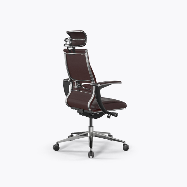Кресло Samurai M3-11U - Infinity /Kc06/Wm06/U1mL-mL/H13mL-3D(M26.B32.G25.W03), Темно-коричневый