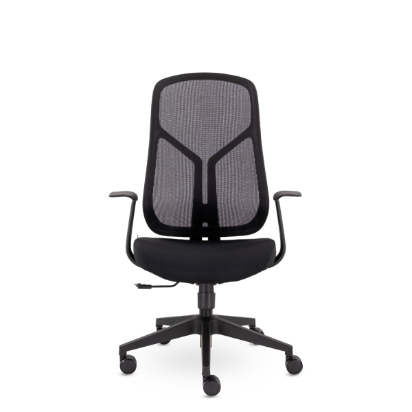 Кресло Комфорт UTFC Санда М-207 черный пластик (черный)