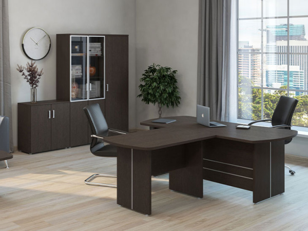 Кабинет руководителя Bonn темный дуб