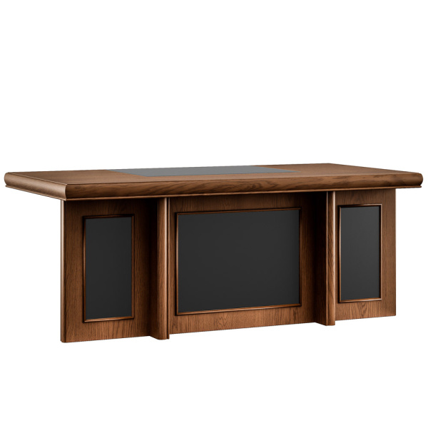 Harvard Стол письменный со вставками 200x100x78 дуб капучино