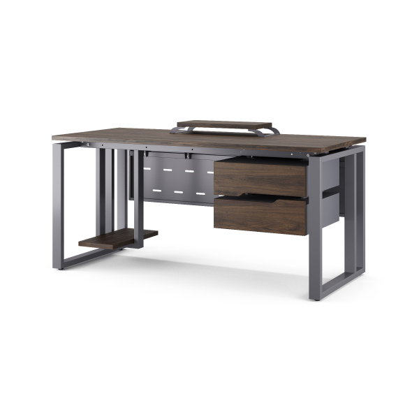 Стол компьютерный Kobor KO2-180/80 graphite/charlston Стол компьютерный Kobor KO2-180/80 graphite/charlston
