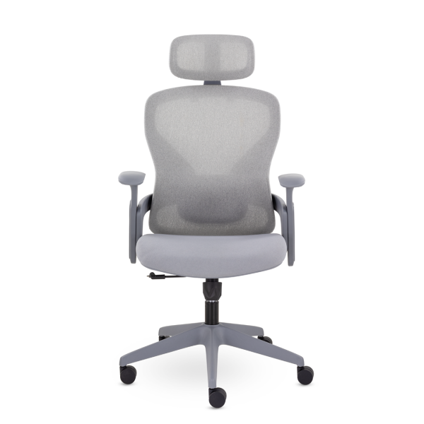 Кресло Комфорт UTFC Осака М-201 серый пластик (серый)