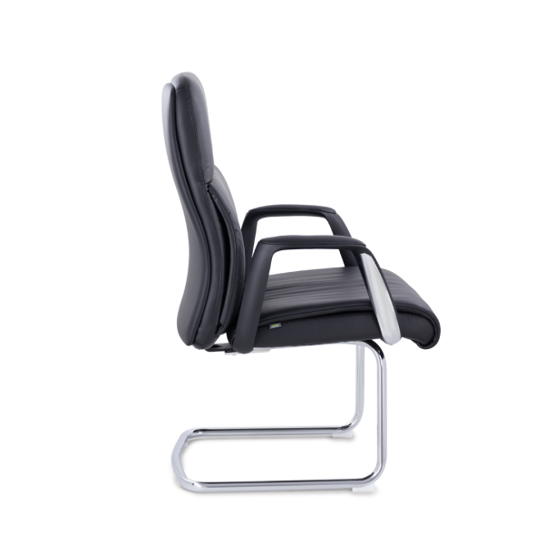 Кресло для руководителя UTFC Онтарио М-405 Н/п пластик/хром (черный)