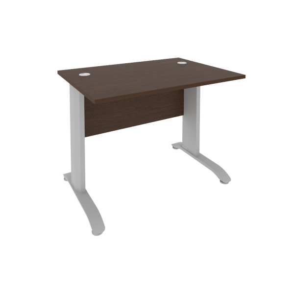 Riva Metal-L Стол письменный ПЛ.СП-1 Венге Цаво/Металл Серый 1000x720x750