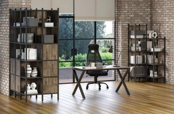Мебель для персонала Loft Тиквуд Темный