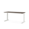 Стол офисный Kobor L2-160/60 white/charlston