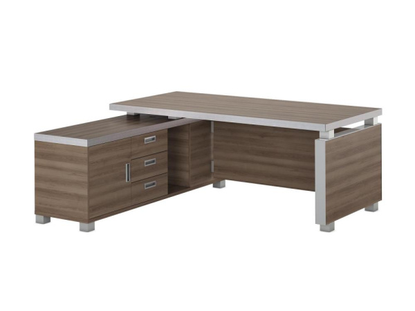 Стол руководителя 1900 с приставной тумбой EDV205 Стол руководителя 1900 с приставной тумбой EDV205