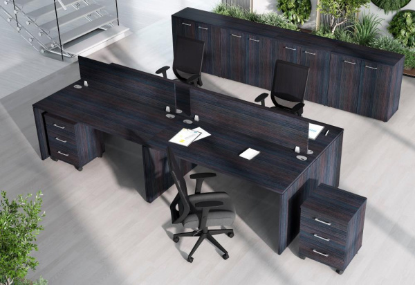 Мебель для персонала XTEN Легно темный