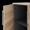 Шкаф распашной Kobor HR/2-90/60/M graphite/charlston Шкаф распашной Kobor HR/2-90/60/M graphite/charlston