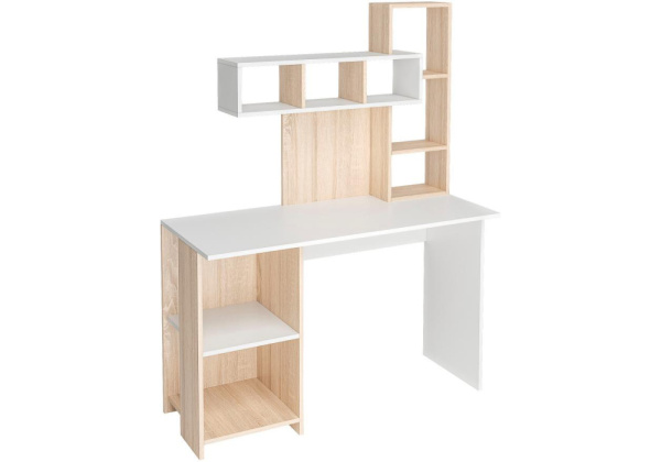 Письменный стол Эфес 120х50х55 дуб сонома / белый Письменный стол Эфес 120х50х55 дуб сонома / белый