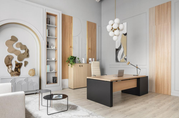 Кабинет руководителя RENZ Светлый Эвкалипт