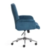 Кресло YORK флок , синий, 32 Кресло YORK флок , синий, 32