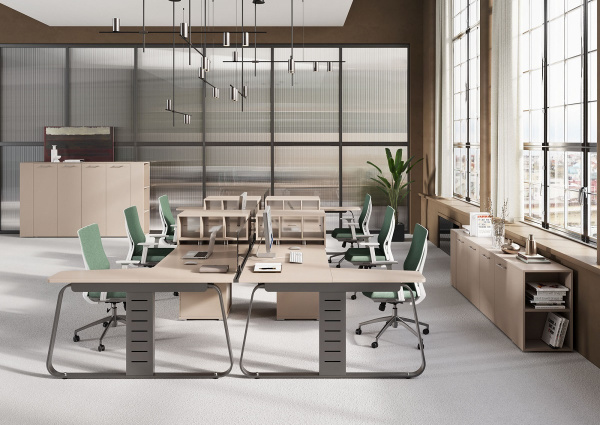 Мебель для персонала Genesis Operative Серый Камень Мебель для персонала Genesis Operative Серый Камень