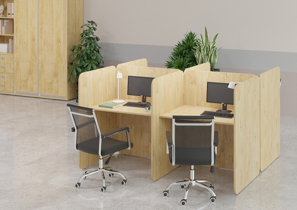 Мебель для колл-центров Bell Дуб Мали