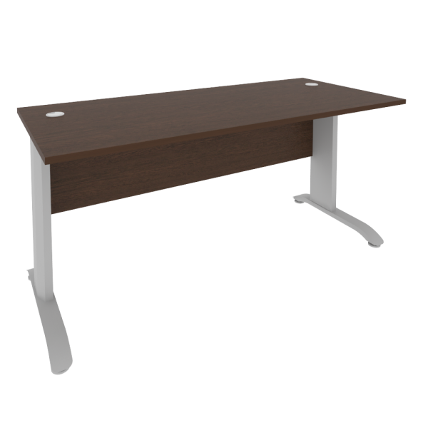 Riva Metal-L Стол письменный ПЛ.СП-4 Венге Цаво/Металл Серый 1600x720x750