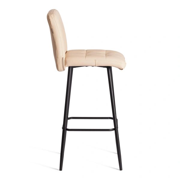 Барный стул Medeo/Медео экокожа , бежевый, 45х56х113 см