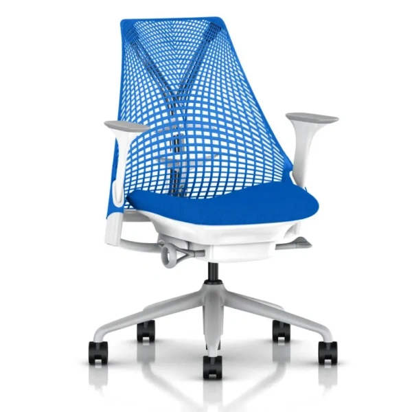Кресло Herman Miller Sayl, Berry Blue / Fog