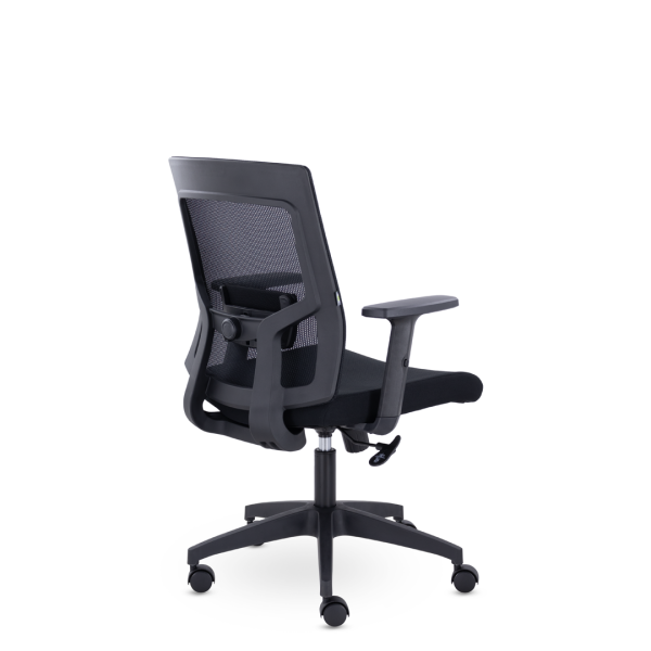 Кресло Комфорт UTFC Кофу М-231 черный пластик (черный)