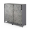 Шкаф-купе Kobor HK/3-120/40/M graphite/chicago