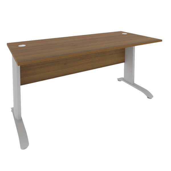 Riva Metal-L Стол письменный ПЛ.СП-4 Орех Гварнери/Металл Серый 1600x720x750