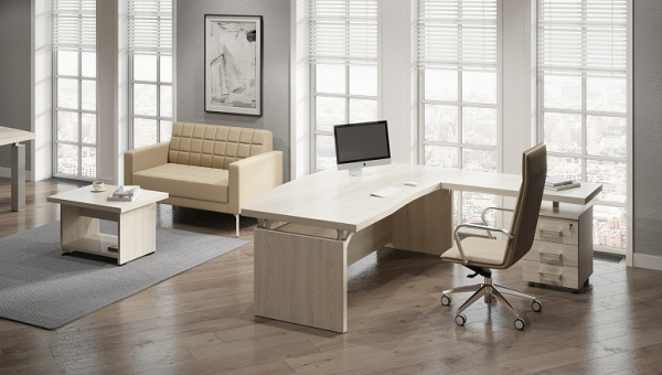 Кабинет руководителя BLACKWOOD дуб светлый