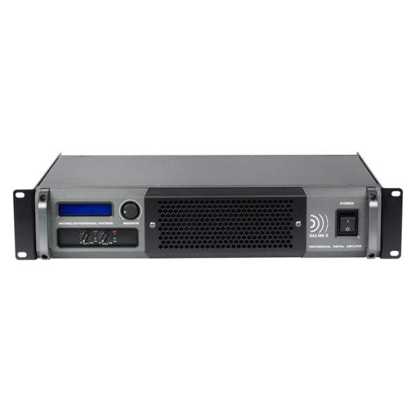 Усилитель мощности D класса с DSP процессором DS Proaudio DA2.900 DSP Усилитель мощности D класса с DSP процессором DS Proaudio DA2.900 DSP