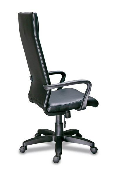 Кресло офисное Клерк PL экокожа черная