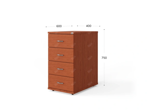 UNITY PТ2 ОРЕХ ИТАЛЬЯНСКИЙ Тумба с ящиками 400х600х750