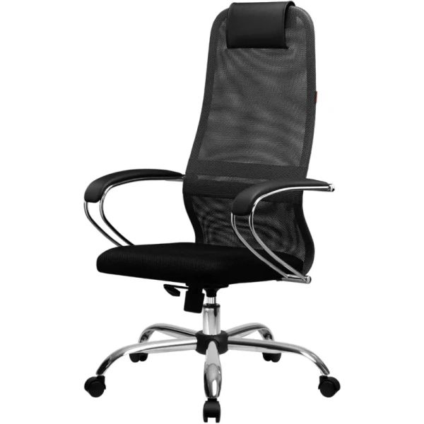 Кресло МТ_Easy Chair/SU-B-8/подл.131/осн.003 серый/черный